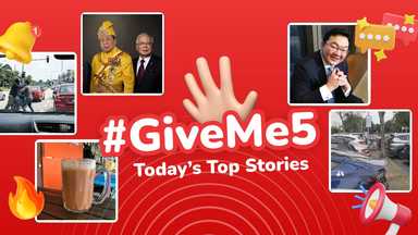 ✋🏻 #GiveMe5: Today’s Top Stories