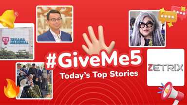 ✋🏻 #GiveMe5: Today’s Top Stories