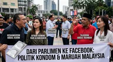 OPINION | From Parliament’s ‘Kok’ to Facebook’s ‘Condoms’: The Intellectual Bankruptcy of the Malaysian Politician