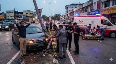 The Physics of Road Rage: How a Rusty Lamp Post Might Save a Drunk Driver