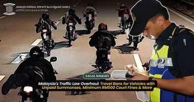 #EiTahuTak | Malaysia's Traffic Law Overhaul: Travel Bans for Vehicles with Unpaid Summonses, Minimum RM500 Court Fines & More