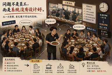 真实个案： 为什么40位顾客就能让一间餐厅崩溃？