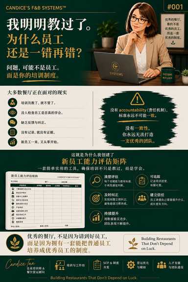 Candice's F&B Systems™ #001 (第一章）