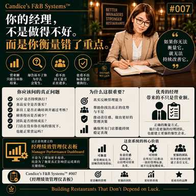 Candice's F&B Systems™ #007 （第七章）