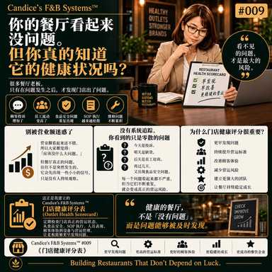 Candice's F&B Systems™ #009 （第九章）