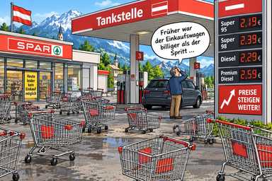 Use supermarket trolleys to save money and environment.