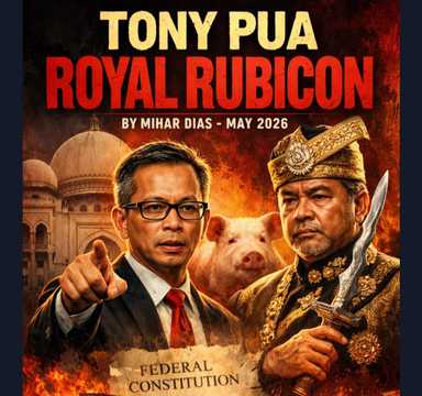 OPINION | Tony Pua and the Royal Rubicon 