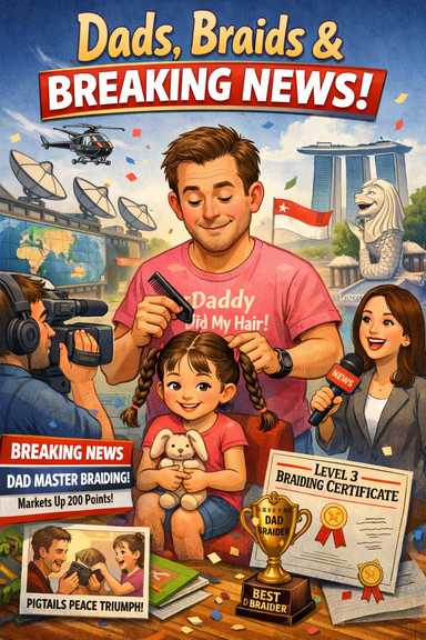 Singapore Dads, Braids and Breaking News: Is CNN Running Out of Wars? 