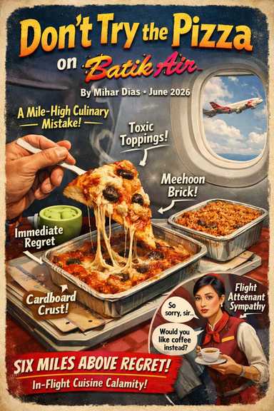Don't Try the Pizza on Batik Air 