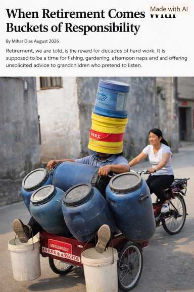 When Retirement Comes With Buckets of Responsibility 
