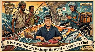 It Is Never Too Late to Change the World — Even for a Chef