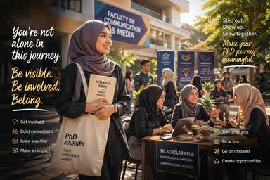 PhD Itu Sepi… Sampai Kau Belajar Untuk Dilihat