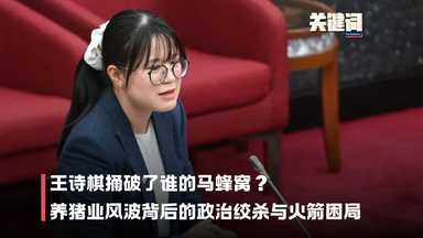 【关键词】王诗棋捅破了谁的马蜂窝？养猪业风波背后的政治绞杀与火箭困局