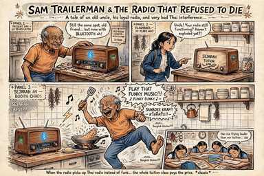 Happiness with a thing called the Radio: The Uncensored Uncle Version