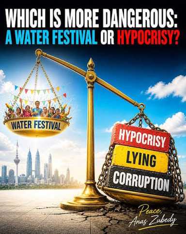 OPINION | Corruption is also not the culture in Malaysia. Not just the holding of a water festival 