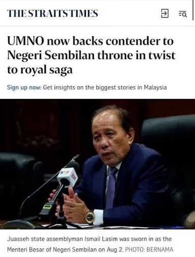 OPINION | The Straits Times, in Singapore appears to be a preferred `carrier’ for expose on shenanigans in Malaysia