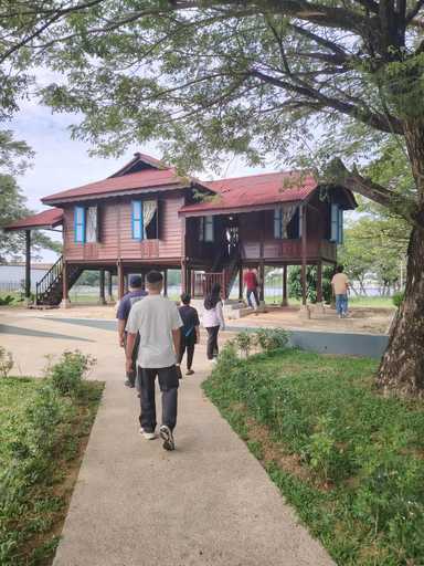 The essence of village's life within the house replica in Batu Gajah, Perak
