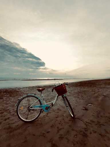 Low Tide at Twilight on Pantai Cempaka in Kuantan