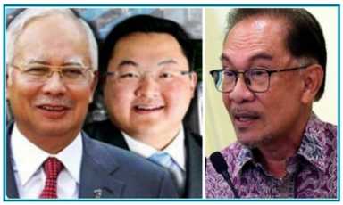 Anwar Says "Non-Issue"...!!” But Won't Jho Low’s Pardon Opens The Door For Najib's Early Release…?!!