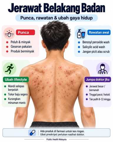 Jerawat belakang badan?