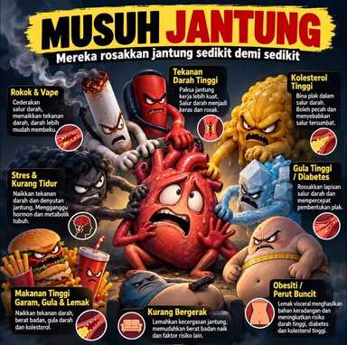 Musuh utama jantung