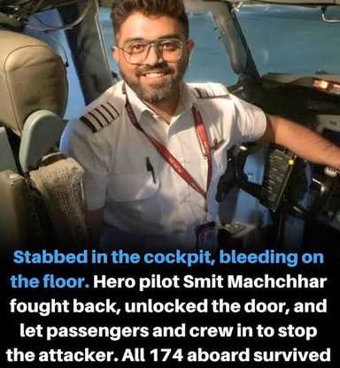 Two Prayers in Flydubai Cockpit: Stabbing and Other Devotional for Courage