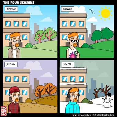 We also got four seasons.