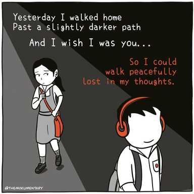 And I wish I was you.