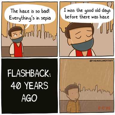The good ol’ haze.
