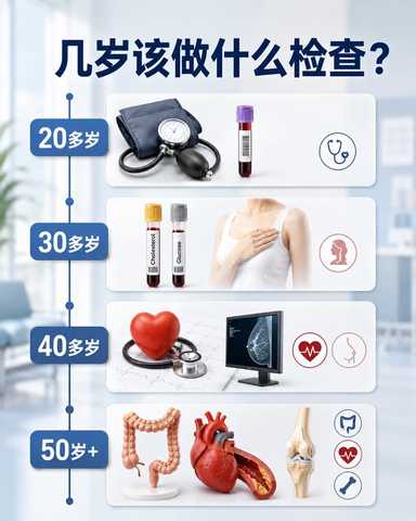 Health Screening几岁开始，要检查什么？