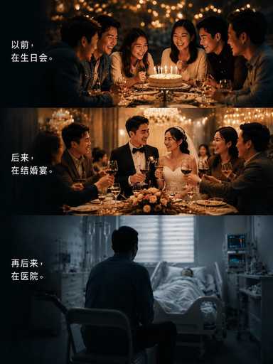 人到某个年纪后，最怕的不是忙，是医院开始出现认识的人。