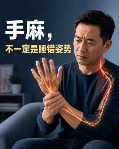 手麻，不一定是睡错姿势