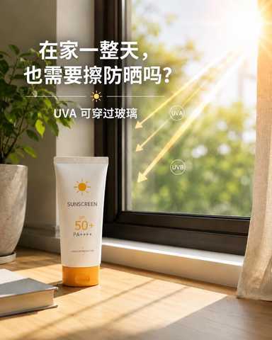 在家一整天，也需要擦防晒吗？
