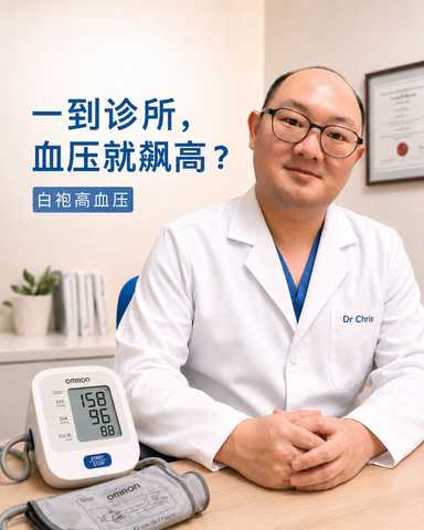 一到诊所，血压就飙高？不一定是你真的有高血压