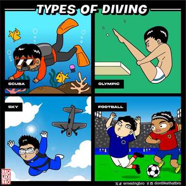 Diving sports