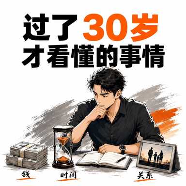 过了30岁才看懂的事情