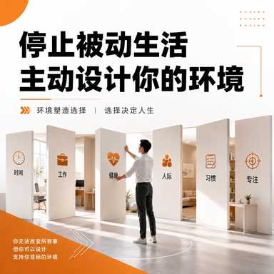 停止被动生活 主动设计你的环境