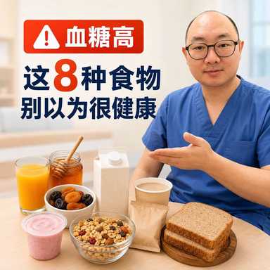 血糖高，这8种食物不要以为很健康