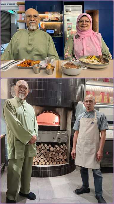 AMP Cafe at Ampang Point KL, is a significant, stylish, modern brunch spot that offers cool cozy atmosphere 