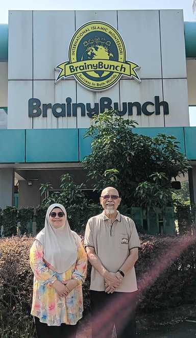 The Brainy Bunch Complex in Raudhah City, Cyberjaya serves as the International Islamic Montessori School