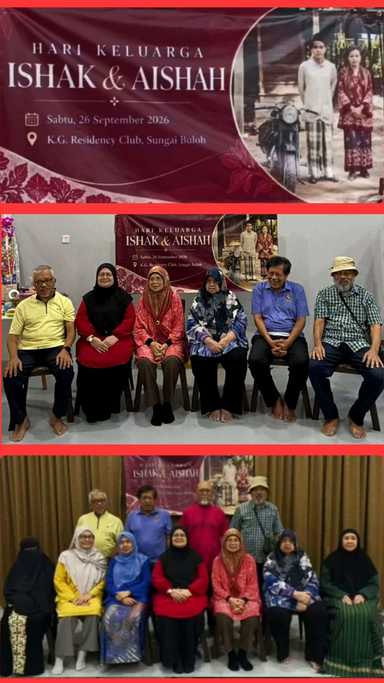 Family Day of Ishak-Aishah holds profound influence reinforcing the fundamental bonds for our long lasting relationships
