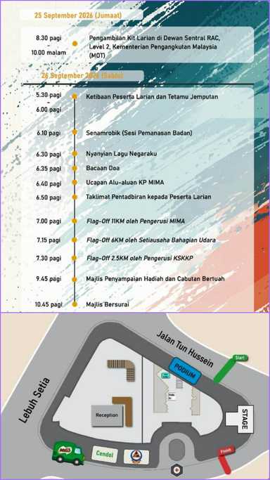 Larian Ria MOTxMIMA 2026, a fun-filled community run organized by Ministry of Transport & Maritime Institute of Malaysia