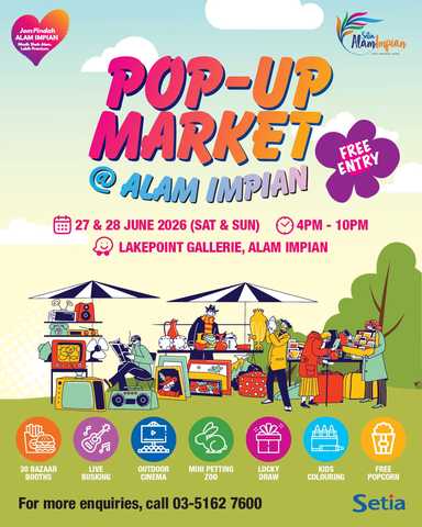 Shah Alam, Here's Your Weekend Plan: A Parents' Day Pop-Up Market You Won't Want to Miss!