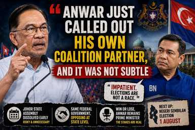 OPINION | Anwar Just Called Out His Own Coalition Partner, and It Was Not Subtle