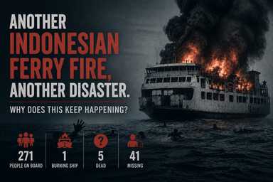 Another Indonesian Ferry Fire, Another Disaster. Why Does This Keep Happening?