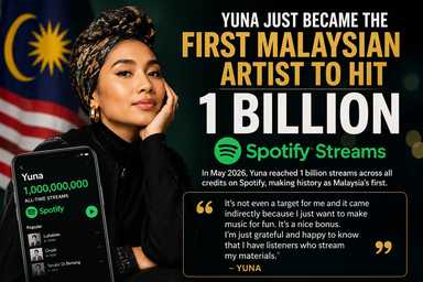 Yuna Just Became the First Malaysian Artist to Hit 1 Billion Spotify Streams