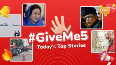 ✋🏻 #GiveMe5: Today’s Top Stories