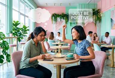 Why "Just Be Positive" is Actually a Bad Advice