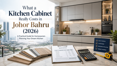 What a Kitchen Cabinet Really Costs in Johor Bahru (2026)