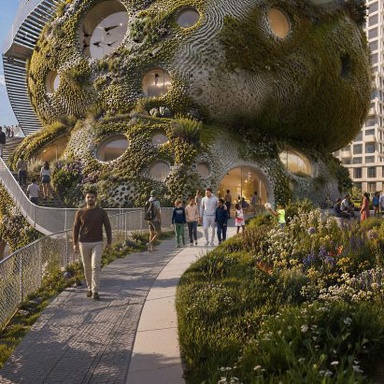 Dezeen Debate features "bad acid trip" building proposal